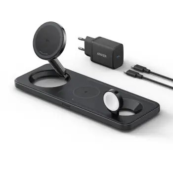 Adapter Anker 336 Charger 67W 1 x USB-A 2 x USB-C black