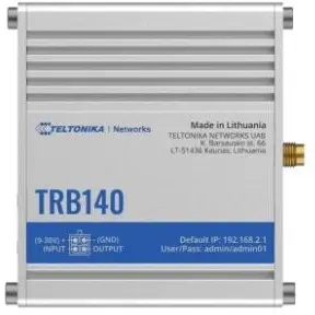 Aksesorë për Rrjet Teltonika RUTXR1 Industrial LTE Cat6 Dual-Band Wifi SFP Router