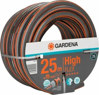 Zorrë kopshti Gardena HighFLEX 18083, 25 m, 19 mm, pa bobinë, e zezë/portokalli