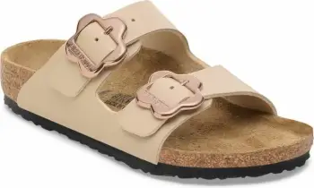 Flip-flops për fëmijë Birkenstock Arizona Flower Buckle Kids 1030439, sandcastle [Madhësia: 36]