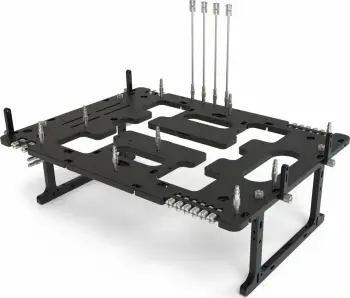 Kasë Streacom BC1 V2 Benchtable, test bench open-frame, Mini-ITX/Micro-ATX/ATX/E-ATX, montim pa vegla, e zezë
