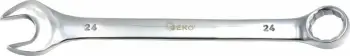 Çelës i kombinuar Geko Flat-Ring 12mm, i drejtë, i lëmuar, pako 25/250