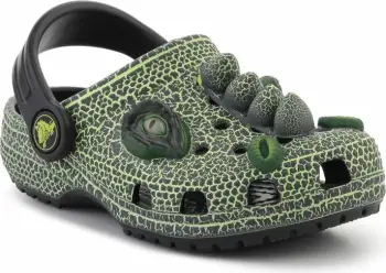 Atlete fëmijësh Crocs Classic I Am Scary Dino Clog T, të zeza [Madhësia: 22 - 23]