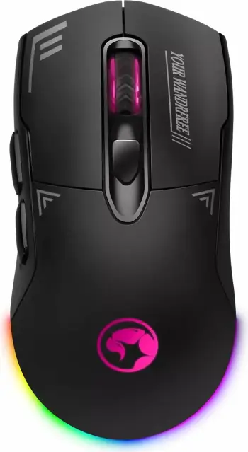 Maus gaming Marvo Duke 20 4800 DPI, 7 butona, USB + 2.4GHz, RGB, 500mAh, i zi
