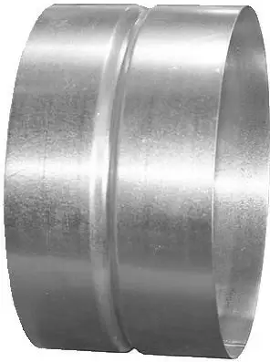 Mufë e galvanizume NoName 140 mm, trashësi llamarine 0.5 mm
