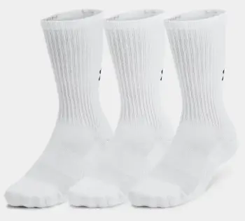 Çorape crew Under Armour, të bardha [Madhësia: M]