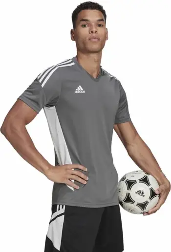Fanellë futbolli për meshkuj adidas, gri [Madhësia: XS]