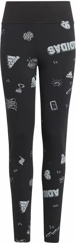 Hellonke për vajza adidas, të zeza [Madhësia: 170 cm]