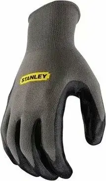 Doreza pune Stanley SY580L, nitrile dipped, madhësia 10 (L), gri/e zezë