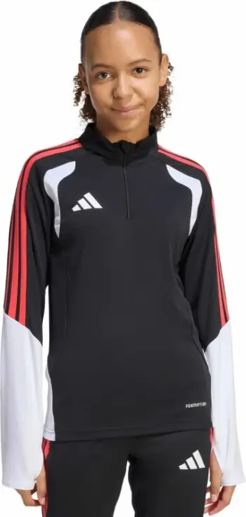 Duks fëmijësh adidas Tiro 26 Competition Training Top KC3783, zi, bardhë, kuqe [Madhësia: 140 cm]