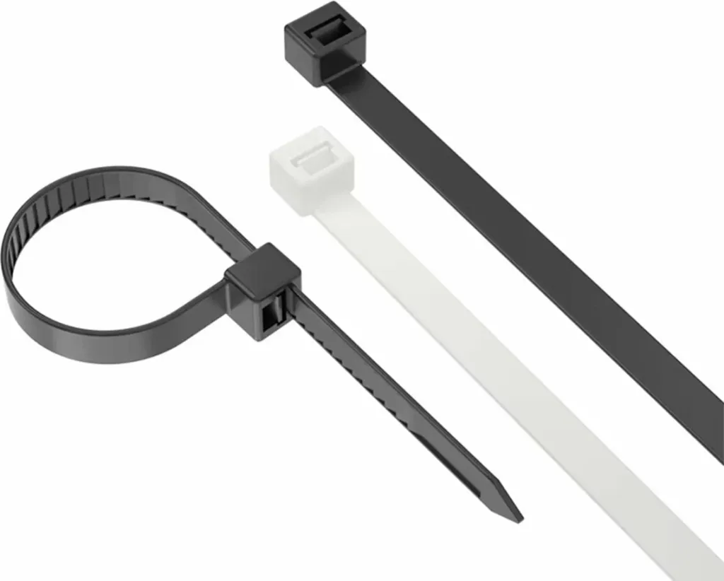 Lidhëse kabllosh ZOY Clamp 3.6x300 mm, 100 copë, e bardhë - 2