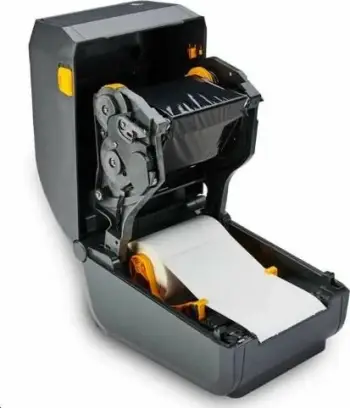 Printer etiketash Zebra ZD220 (ZD22042-T0EG00EZ), 203 dpi, 104 mm, USB, termotransfer, e zezë