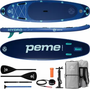 Dërrasë SUP Peme Hydro 320x81x15 cm, 320 L, 150 kg, 18 PSI, set me aksesorë, blu
