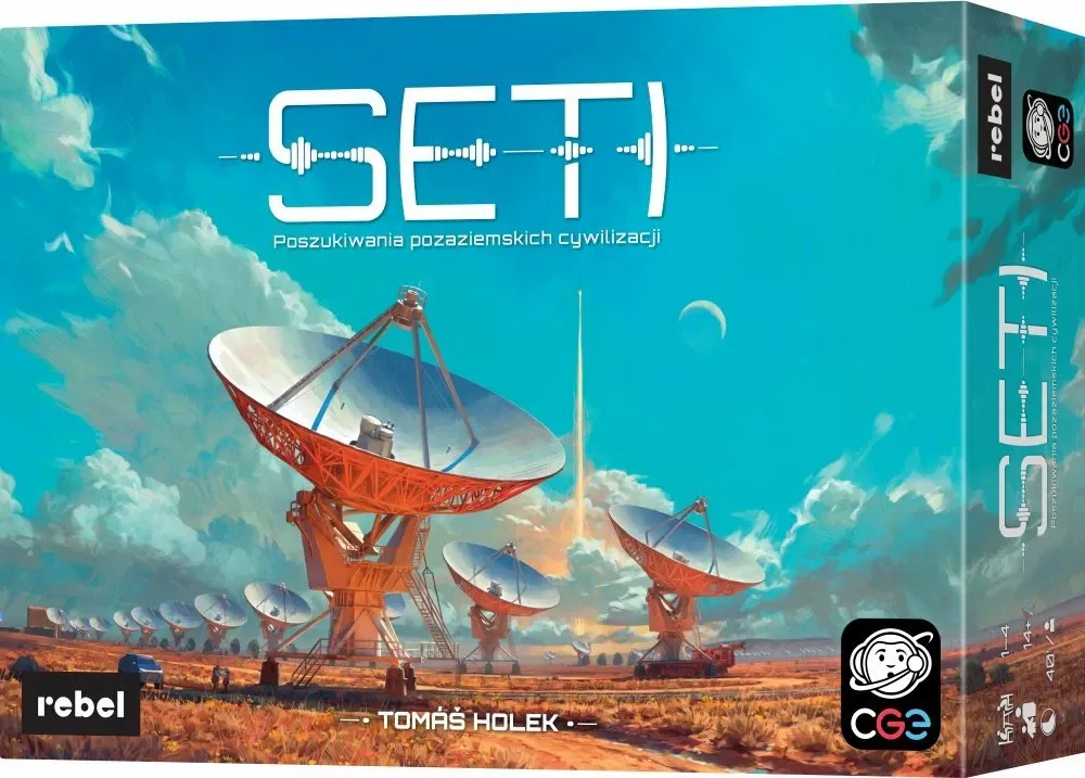 Lojë tavoline Rebel SETI: Search for Extraterrestrial Civilizations, 1-4 lojtarë, 14+ - 1
