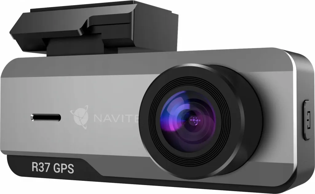 Dashcam Navitel R37 GPS Full HD 1080p 140° Wi‑Fi microSD deri 256GB, gri/zi - 1