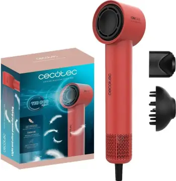 Tharëse flokësh Cecotec IoniCare RockStar Style, 1500W, e kuqe