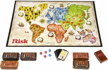 Lojë tavoline Hasbro Risk SE, 10+ vjet, 2+ lojtarë