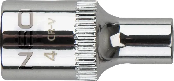 Soket heksagonal Neo 08-228 1/4\" 10 mm Superlock 25 mm, krom, copë - 1