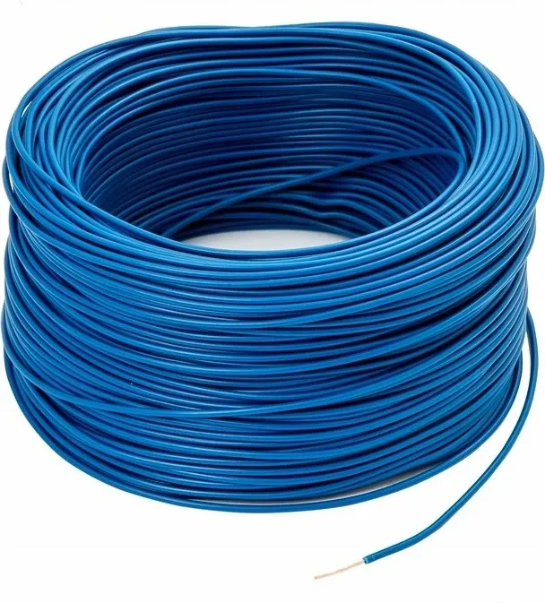Kablo instalimi LGYDY LGY LGY0.75_500 1x0.75mm² bakër 300/500V 100m, blu - 1