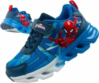 Atlete fëmijësh Leomil Spiderman me LED, të kaltra [Madhësia: 25]