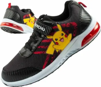 Atlete fëmijësh Leomil Pokemon, të zeza me LED [Madhësia: 33]