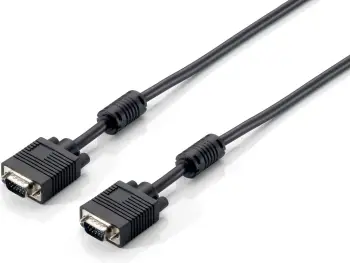 Kabllo VGA Equip 5m, mashkull-mashkull, e zezë