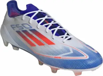 Atlete futbolli adidas për meshkuj, të bardha dhe blu [Madhësia: 42]