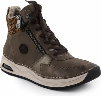 Çizme femrash Rieker 44565-25, kafe leopard [Madhësia: 39]