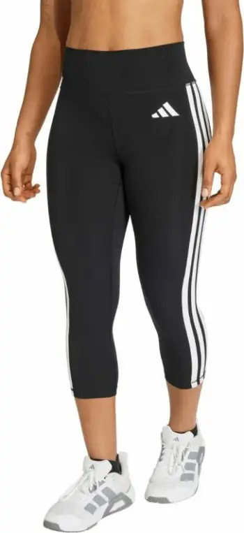 Hellonka sportive femra adidas 3/4 Optime Essentials Workout 3-Stripes KE6062, të zeza [Madhësia: M]