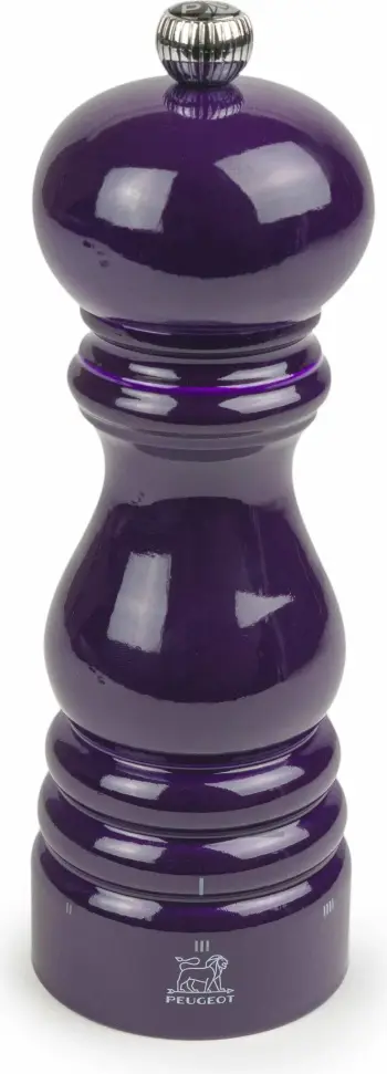 Mulli piper Peugeot Parisrama 18 cm, manual, dru ahu, Purple (Eggplant), 1 copë
