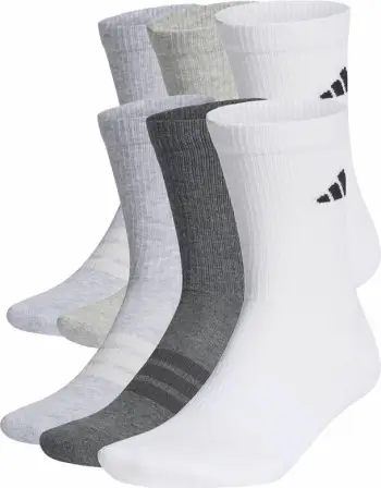Çorape adidas Cushioned Crew KE5500, 6 palë [Madhësia: 40 - 42]