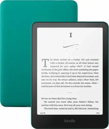 Lexues e-libra Amazon Kindle Paperwhite 12th Gen B0CFPHV9ZN, 16GB, 7\", USB-C, Wi‑Fi, i papërshkueshëm nga uji IPX8, jeshile