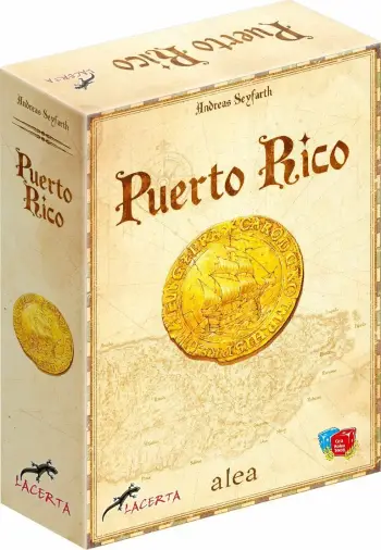 Lojë tavoline Lacerta Puerto Rico Edition, 2-5 lojtarë, 150 min, 12+, version polonisht, me zgjerime