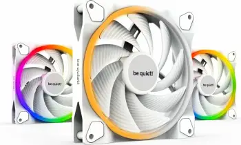 Ventilator kase Be Quiet! LIGHT WINGS 140mm PWM Triple-Pack high-speed, bardhë