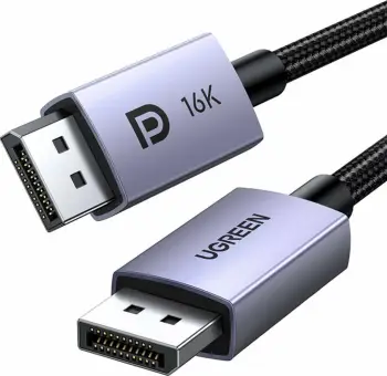 Kabllo DisplayPort Ugreen DP118 2 m DP 2.1 16K 80 Gbps Silver
