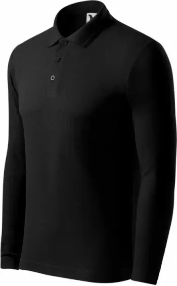 Polo maicë Malfini për meshkuj, e zezë [Madhësia: XXXL]