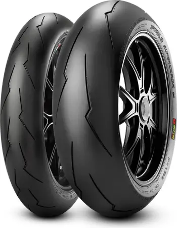 Gomë motoçiklete Pirelli Diablo Supercorsa V3 SP 190/55ZR17 75W TL radiale (R), e zezë