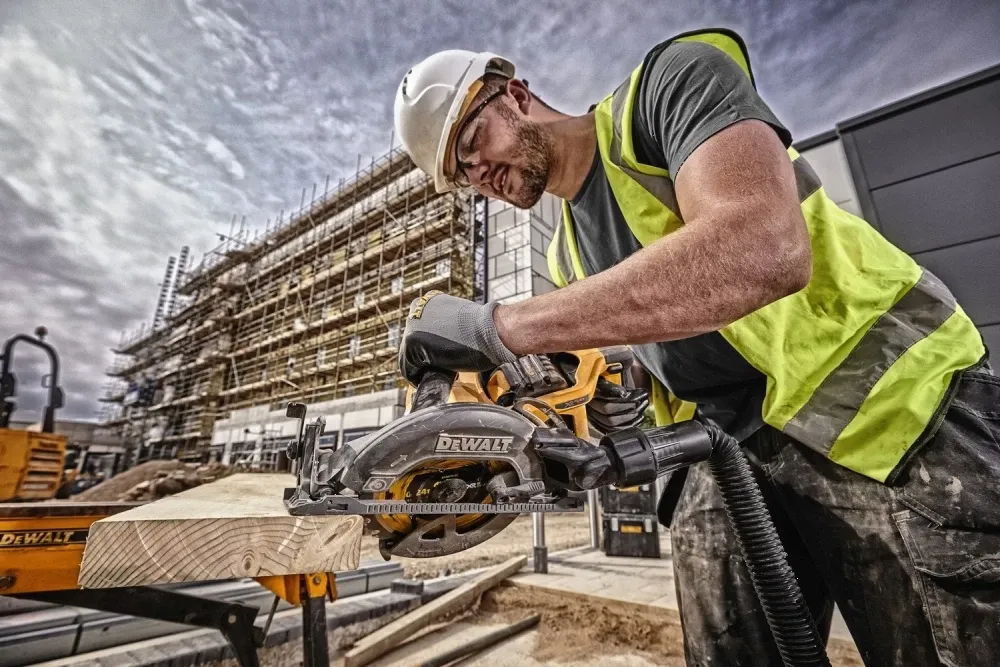 Sharrë rrethore Dewalt DCS577N XR FLEXVOLT 54V/18V brushless 184mm BARE - 8