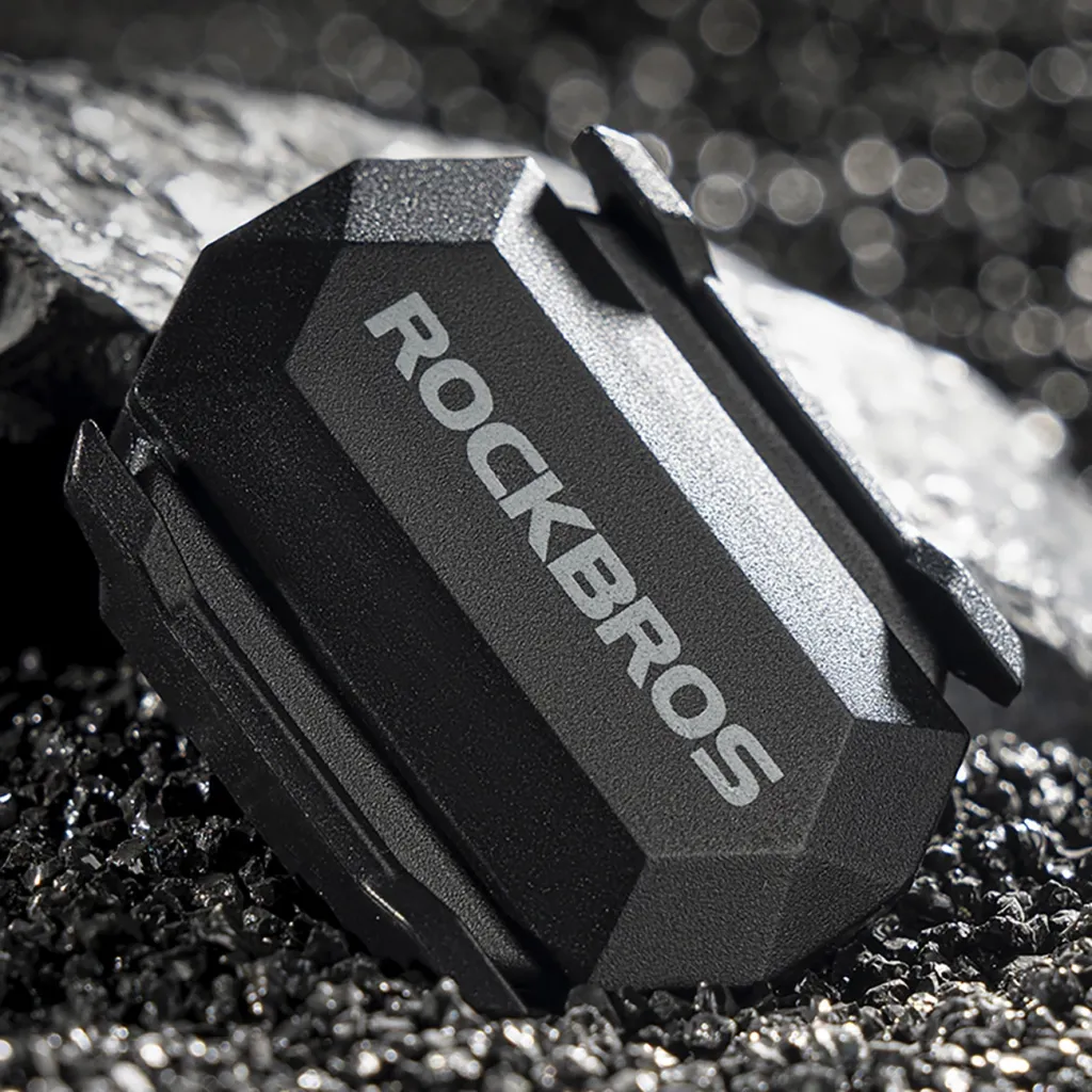 Sensor shpejtësie/kadence Rockbros C3 ANT+/Bluetooth 2-në-1, IP67, bateri CR2032 220mAh, i zi - 10