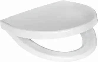 Ulsë/kapak tualeti Cersanit Parva K980121, duroplast, soft-close, quick-release, antibakteriale, 40.1x35.6 cm, e bardhë