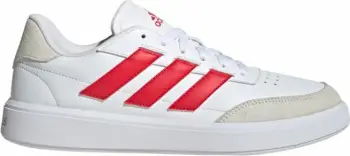 Atlete për meshkuj adidas, të bardha e të kuqe [Madhësia: 42]