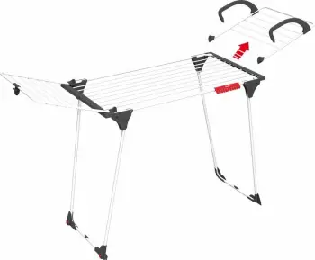 Tharëse rrobash Vileda Premium 2in1 157332, 18 m, 15 kg, 180x57x91 cm, e bardhë