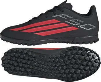 Atlete futbolli për fëmijë adidas F50, të zeza [Madhësia: 28]
