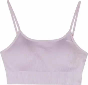 Bra sportiv për femra 4F, vjollcë [Madhësia: M/L]