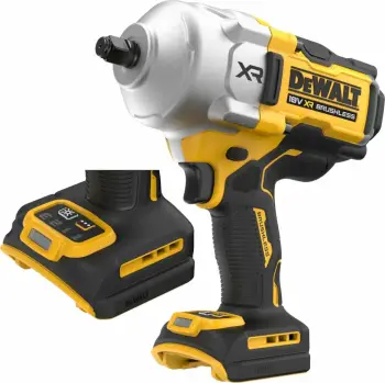 Çelës impakti DeWalt DCF961N 1/2" 18V XR Brushless 1626Nm, set 11 pjesë, e verdhë/zi