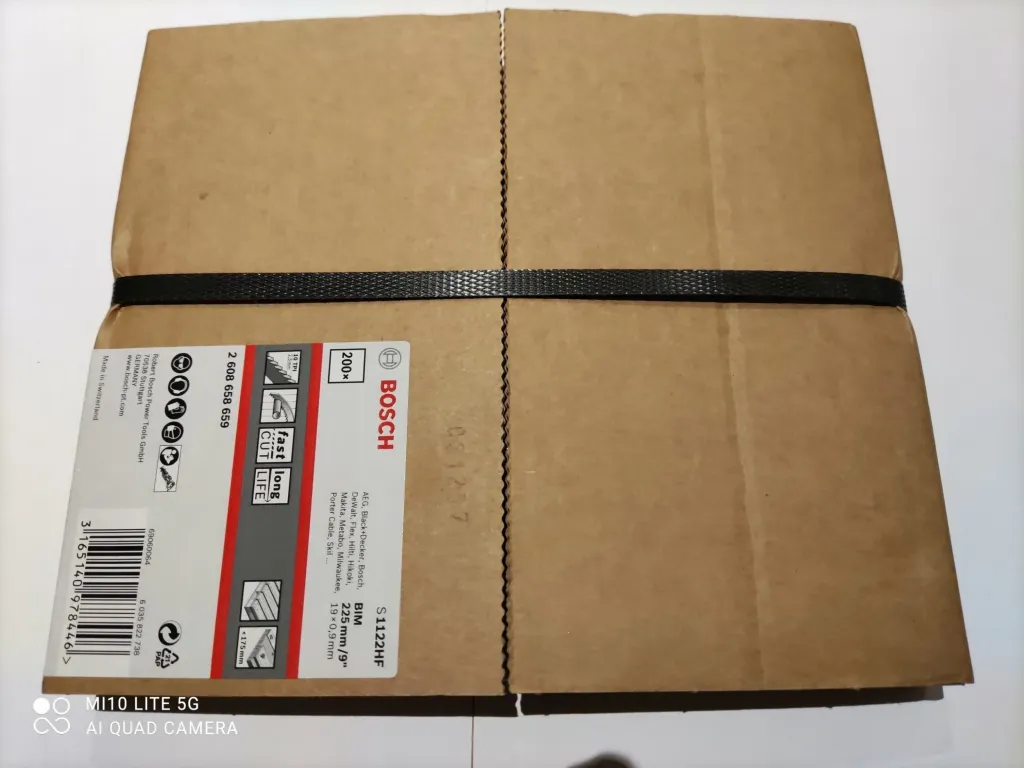 Teh sharrë reciproke Bosch S1122HF 225 mm Bi-Metal për dru/metal, set 10 copë - 4