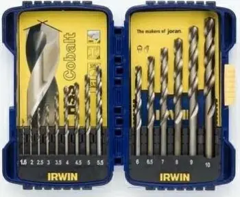 Set burgjish kobalti Irwin IW3036501 HSS-E 1.5-10 mm 15 copë
