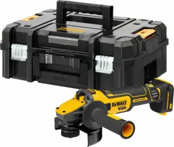 Fleks me bateri DeWalt DCG409NT-XJ 18V 125mm, me valixhe T-STAK II (pa bateri/karikues)
