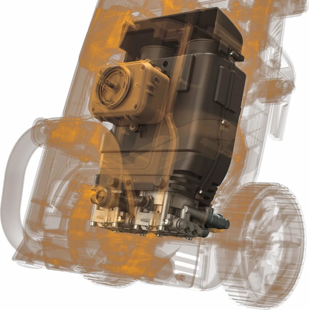 Pastrues me presion DeWalt DXPW001DTS 2800W 160 bar 810 l/h, zorrë 10 m, set me 2 turbo grykë, verdhë/zi - 13
