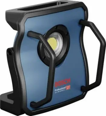 Lampë pune Bosch GLI 18V-10000 C (0601446900), LED 10000 lm, 18V, Bluetooth, me mbajtëse, blu/zi, pa bateri/pa karikues